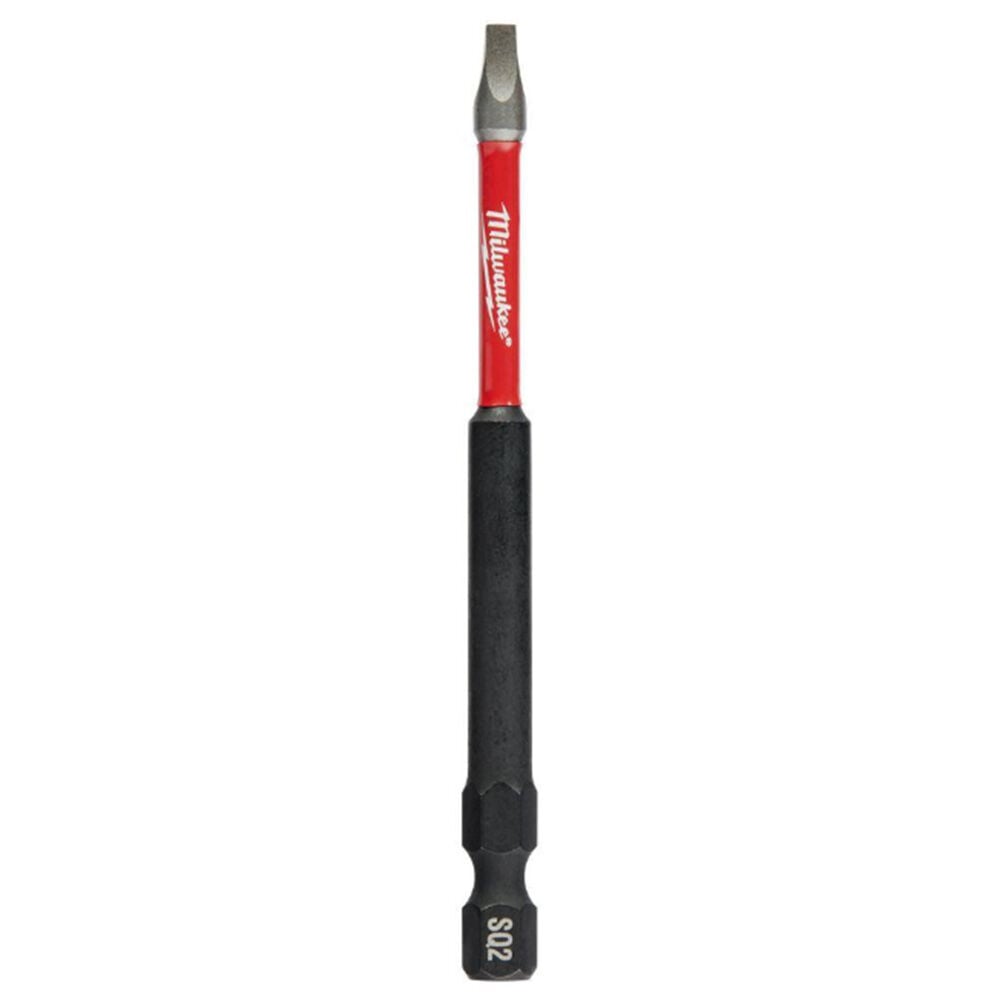 image of SHOCKWAVE Impact Duty 3 1/2 in Square #2 Alloy Steel Screw Driver Bit 