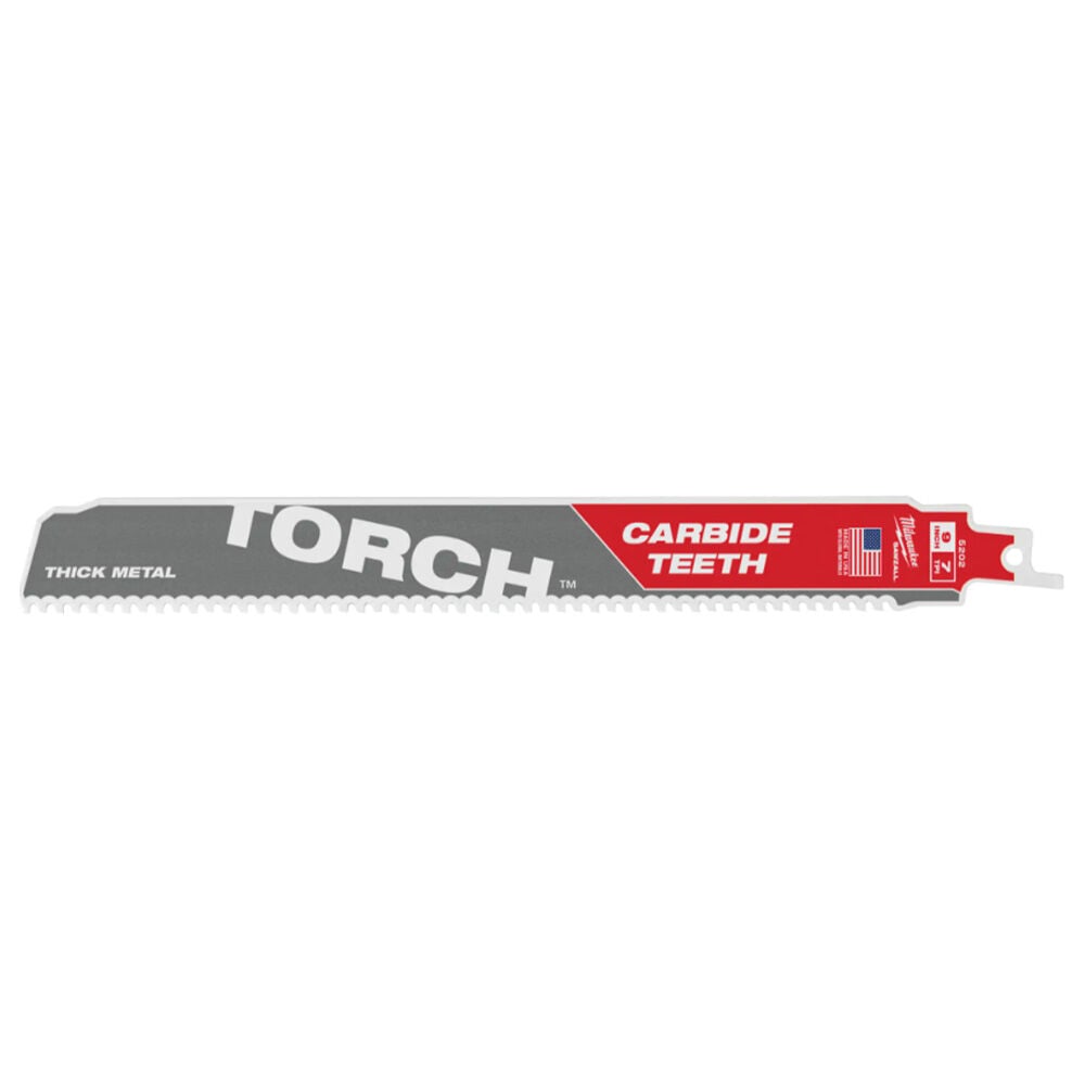 image of 9 in SAWZALL TORCH Carbide Single Blade- 7 TPI