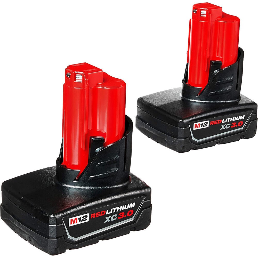image of 12V Lithium Ion Batteries 3.0 AH- 2 pk 