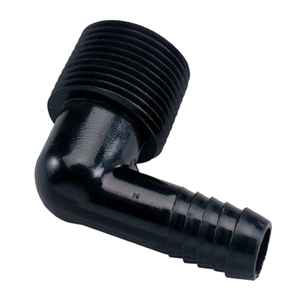 image of Elbow, Barbed Slip Connection, 3/4 in x 1/2 in