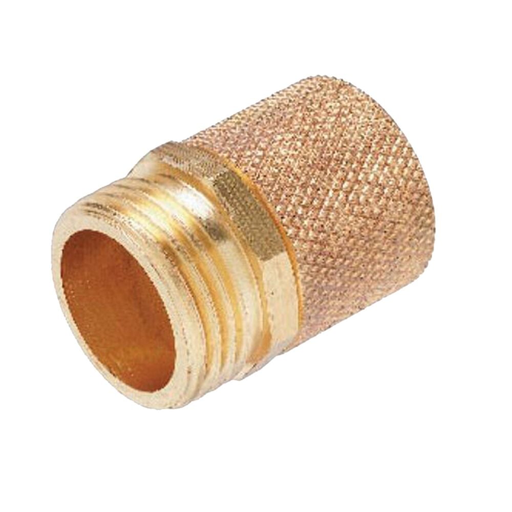 image of Mender, Male, Brass, 5/8 in