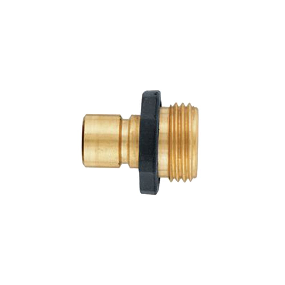 image of Quick Connect, Male, Brass