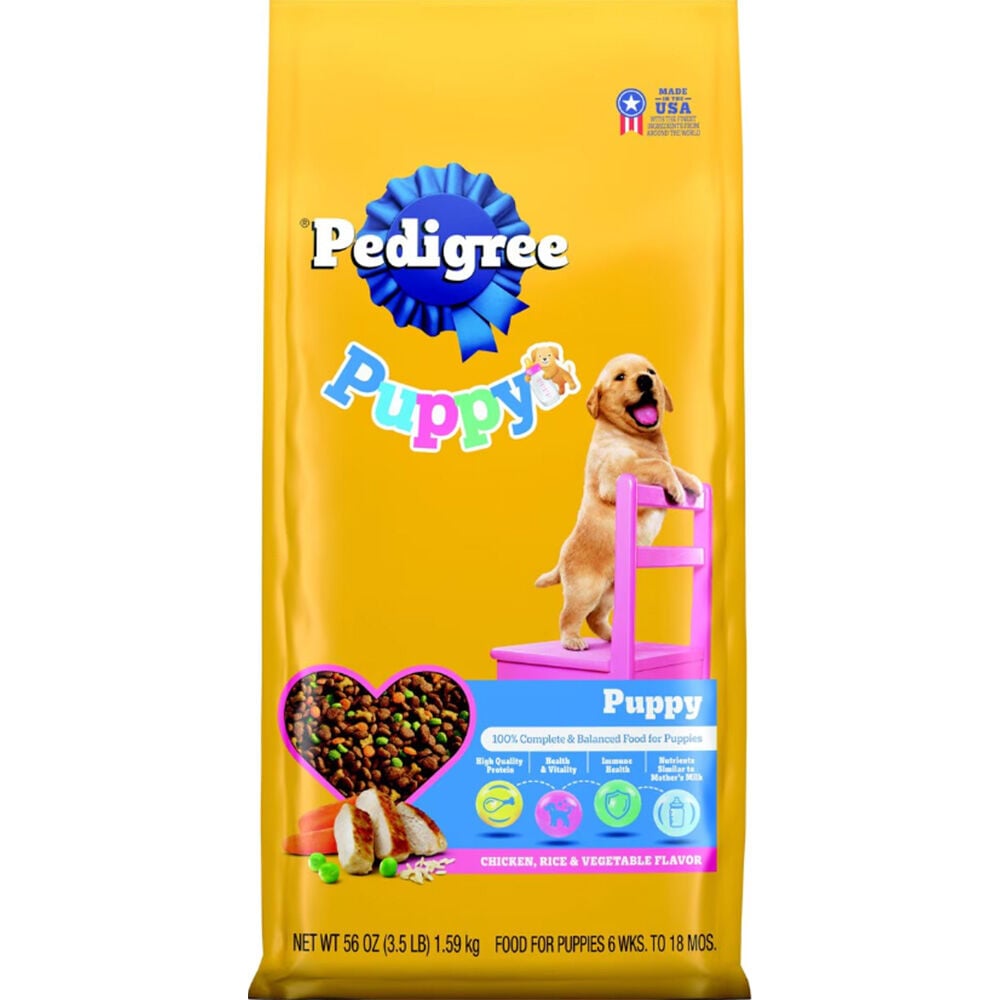 image of Puppy Growth & Protection Chicken & Vegetable Puppy Food, 3.5 lbs
