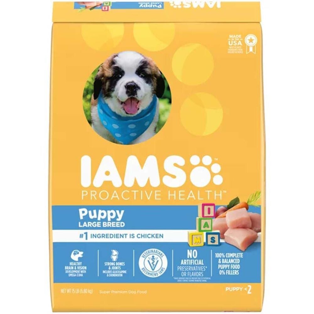 image of Proactive Health Large Breed Smart Puppy Food, 15 lbs