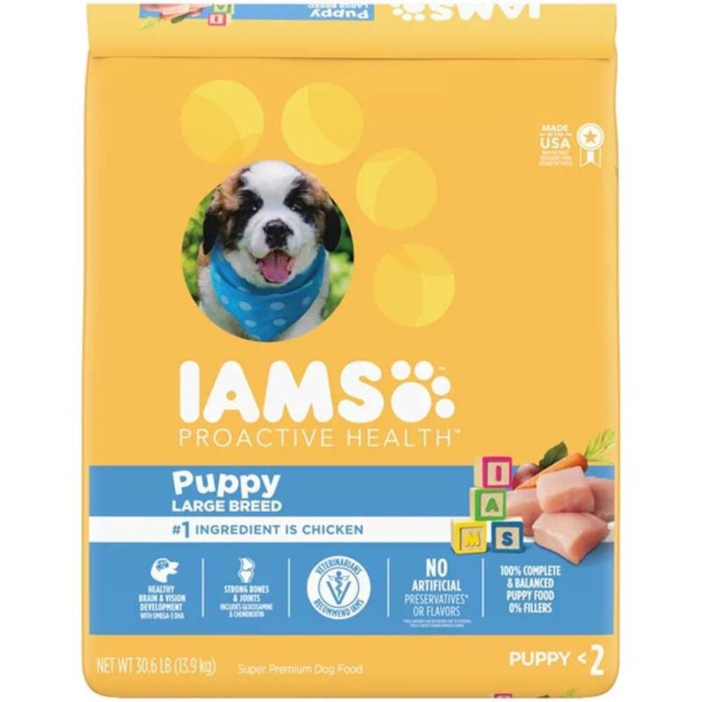 image of Proactive Health Large Breed Smart Puppy Food, 30 lbs