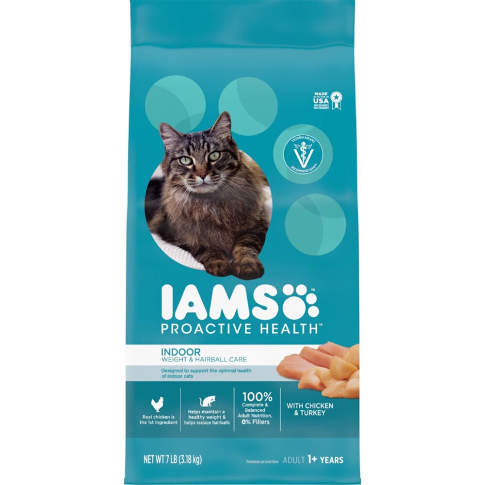 image of Dry Cat Food- Proactive Health, Indoor, Chicken, 7 lbs