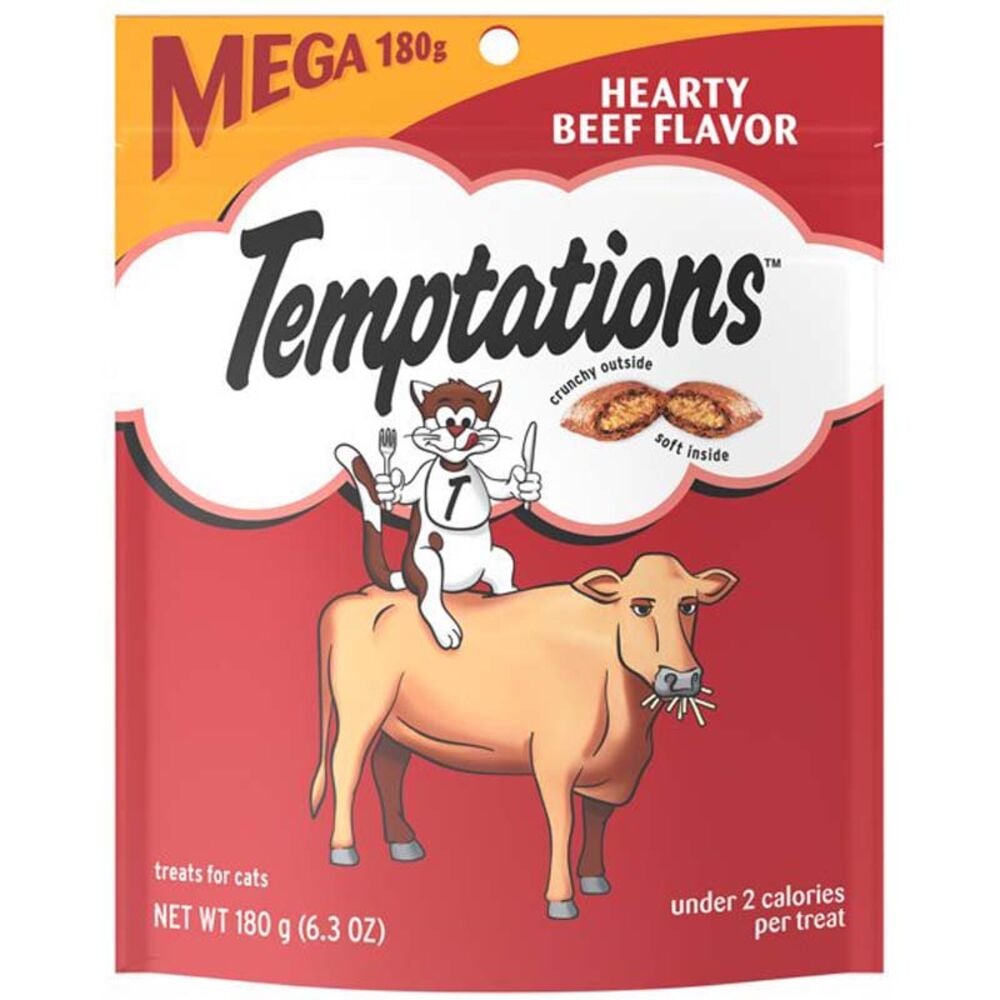 image of Cat Treats- Hearty Beef, 6.3 oz
