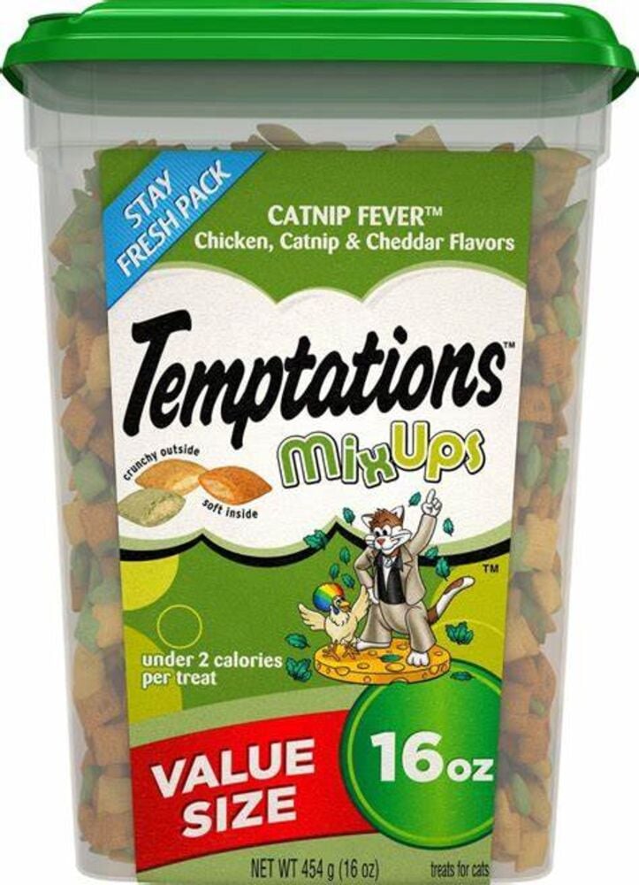 image of Cat Treats- MixUps Catnip Fever, 16 oz