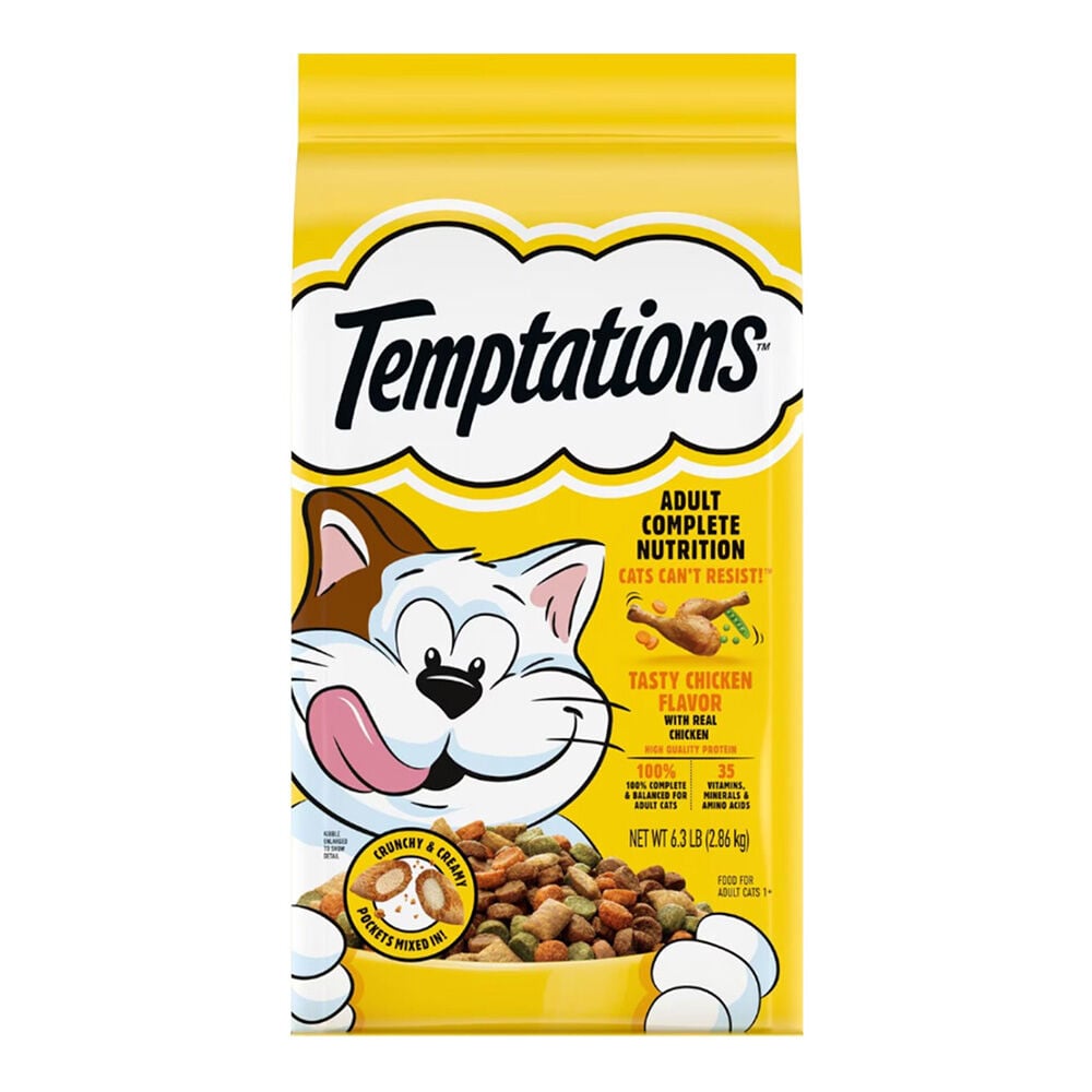 image of Dry Cat Food- Tasty Chicken, 6.3 lb