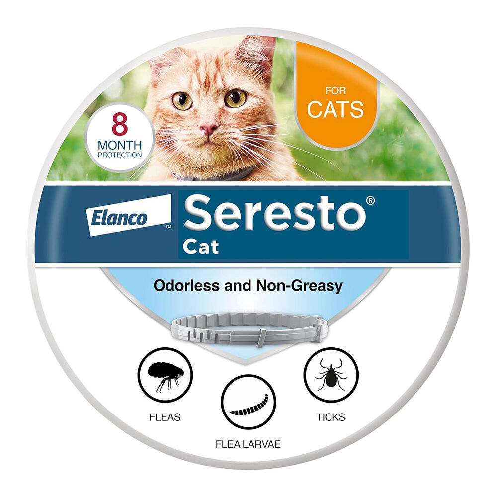 image of Cat Flea and Tick Collar- Seresto, 8 Months Prevention
