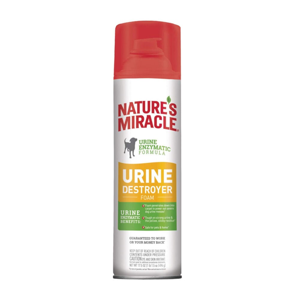 image of Urine Destroy Dog Foam, 17.5 oz