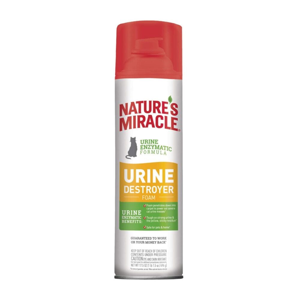image of Urine Destroy Cat Foam, 17.5 oz
