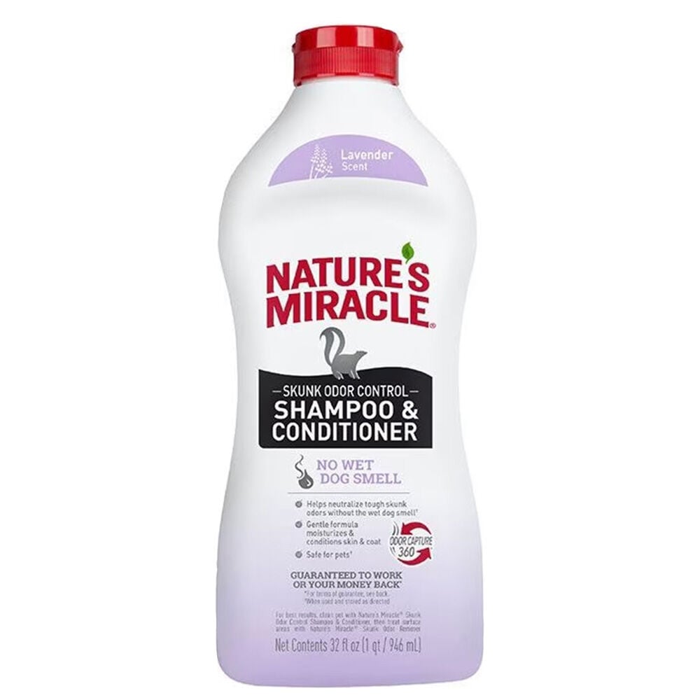 image of Skunk Odor Control Shampoo and Conditioner, 32 oz