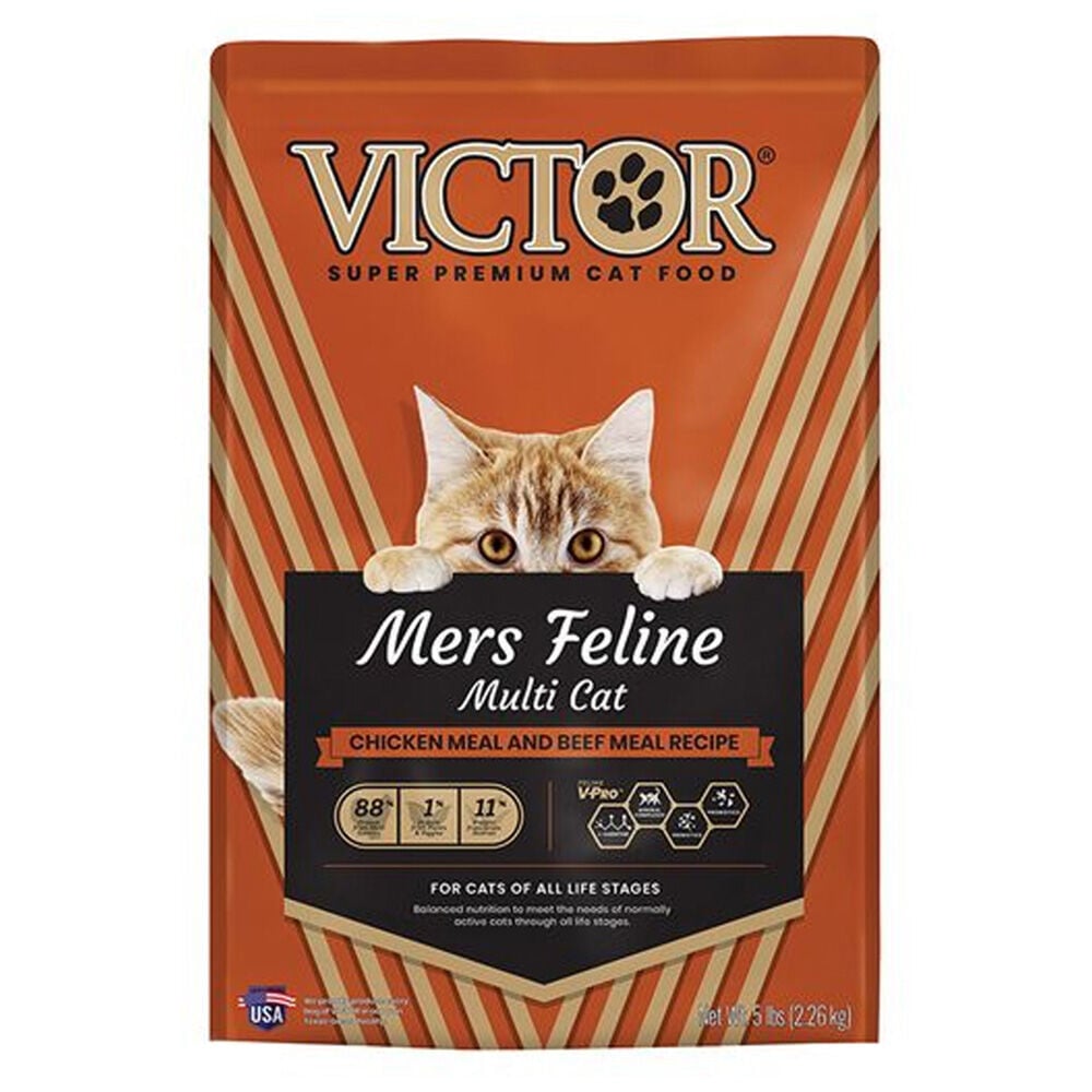 image of Dry Cat Food- Super Premium Mers Feline, 5 lb