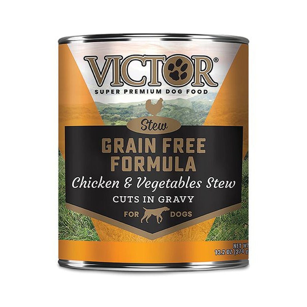image of Super Premium Chicken & Vegetables Entre in Gravy Canned Dog Food, 13.2 oz