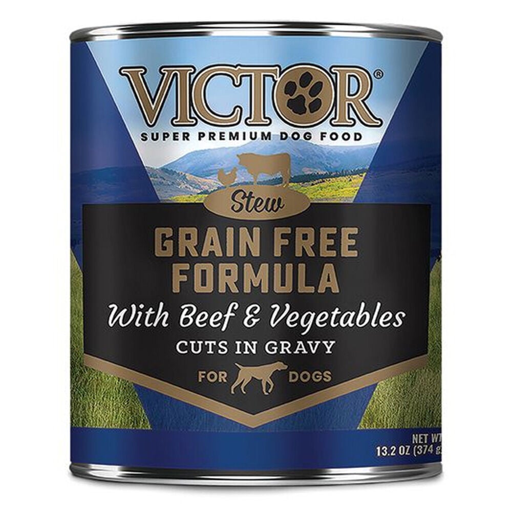 image of Super Premium Beef & Vegetables Entre in Gravy Canned Dog Food, 13.2 oz