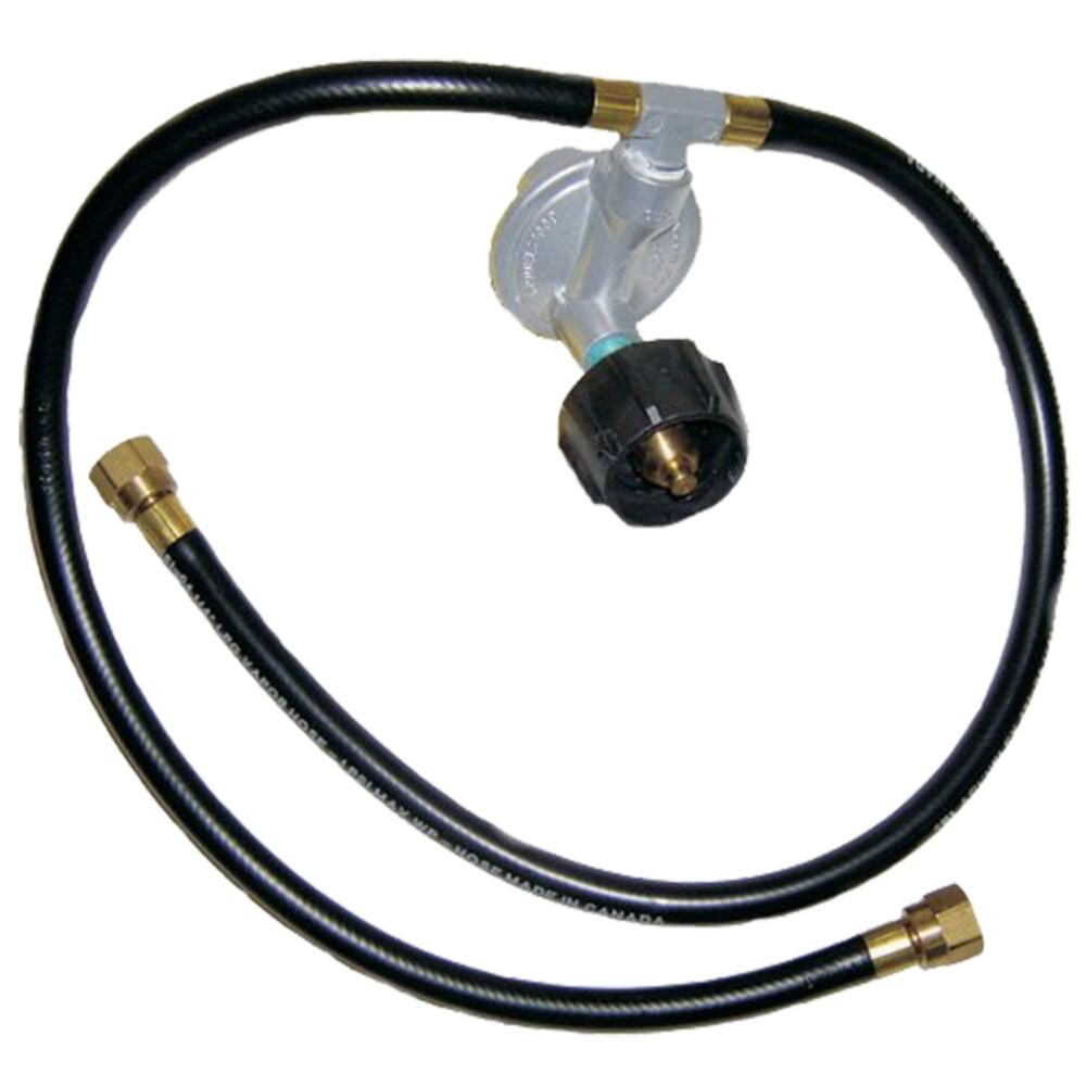 image of LP Gas Regulator with Two Hoses