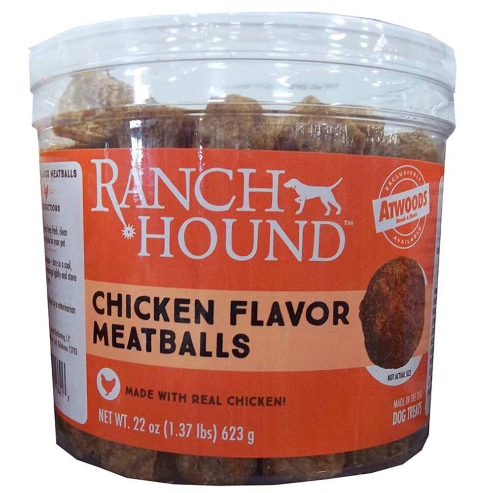 image of Dog Treats- Chicken Flavor Meatballs, 22 oz