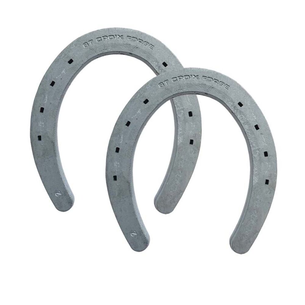 image of Plain Horseshoe Pair, Size 2