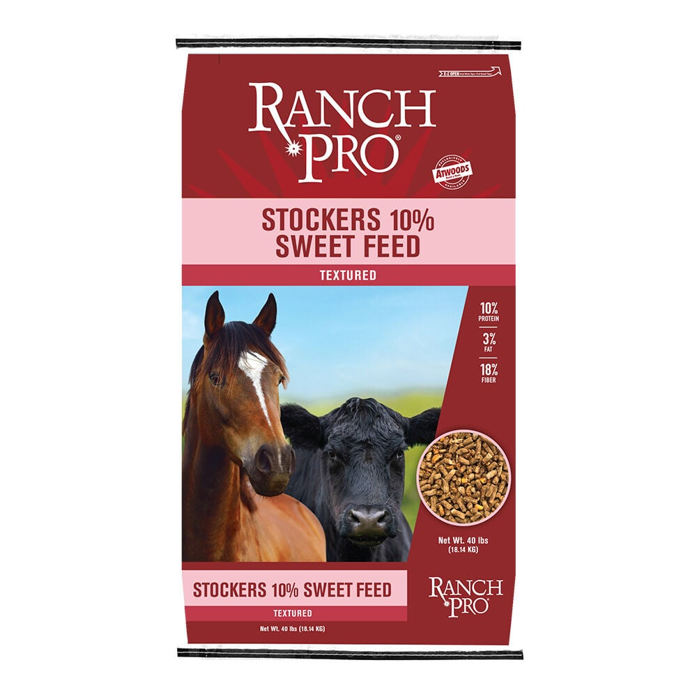 image of Stockers 10% Sweet Feed, 40 lbs.