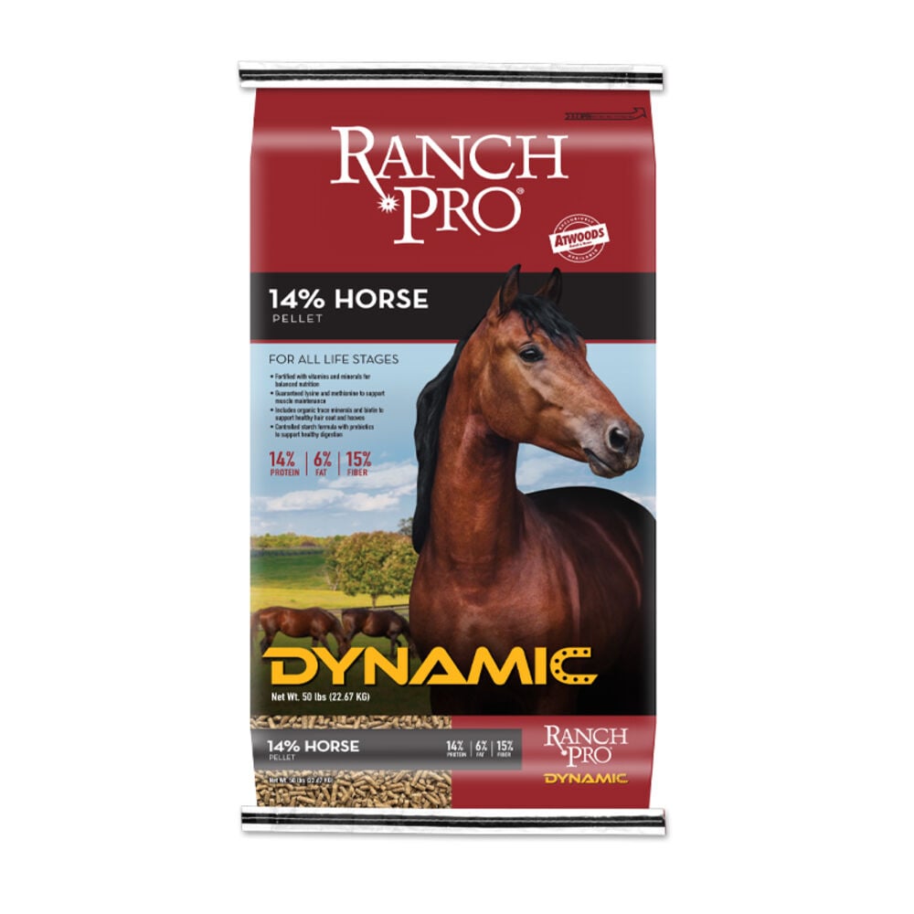 image of Dynamic 14% Horse Pellets, 50 lbs