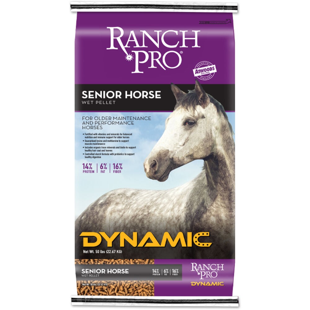 image of Dynamic Senior Horse Wet Pellets, 50 lbs