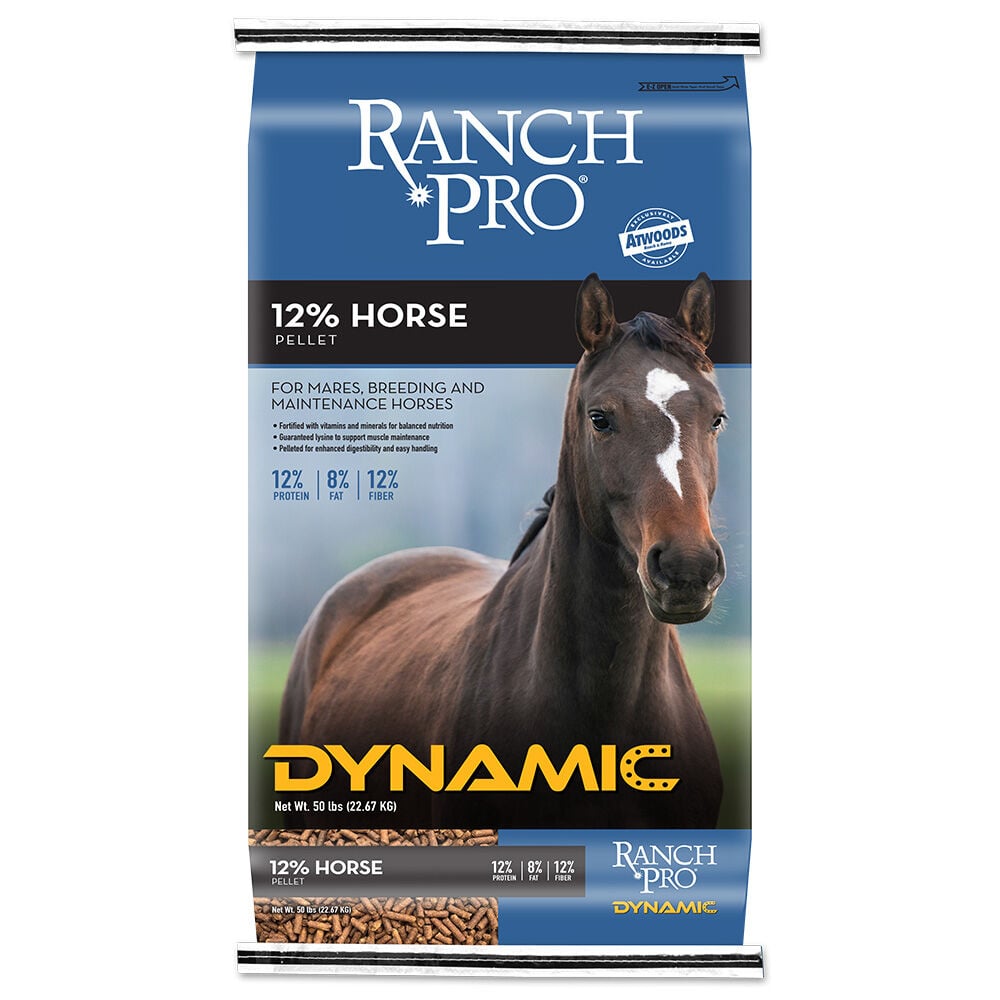 image of Dynamic 12% Horse Pellets, 50 lbs