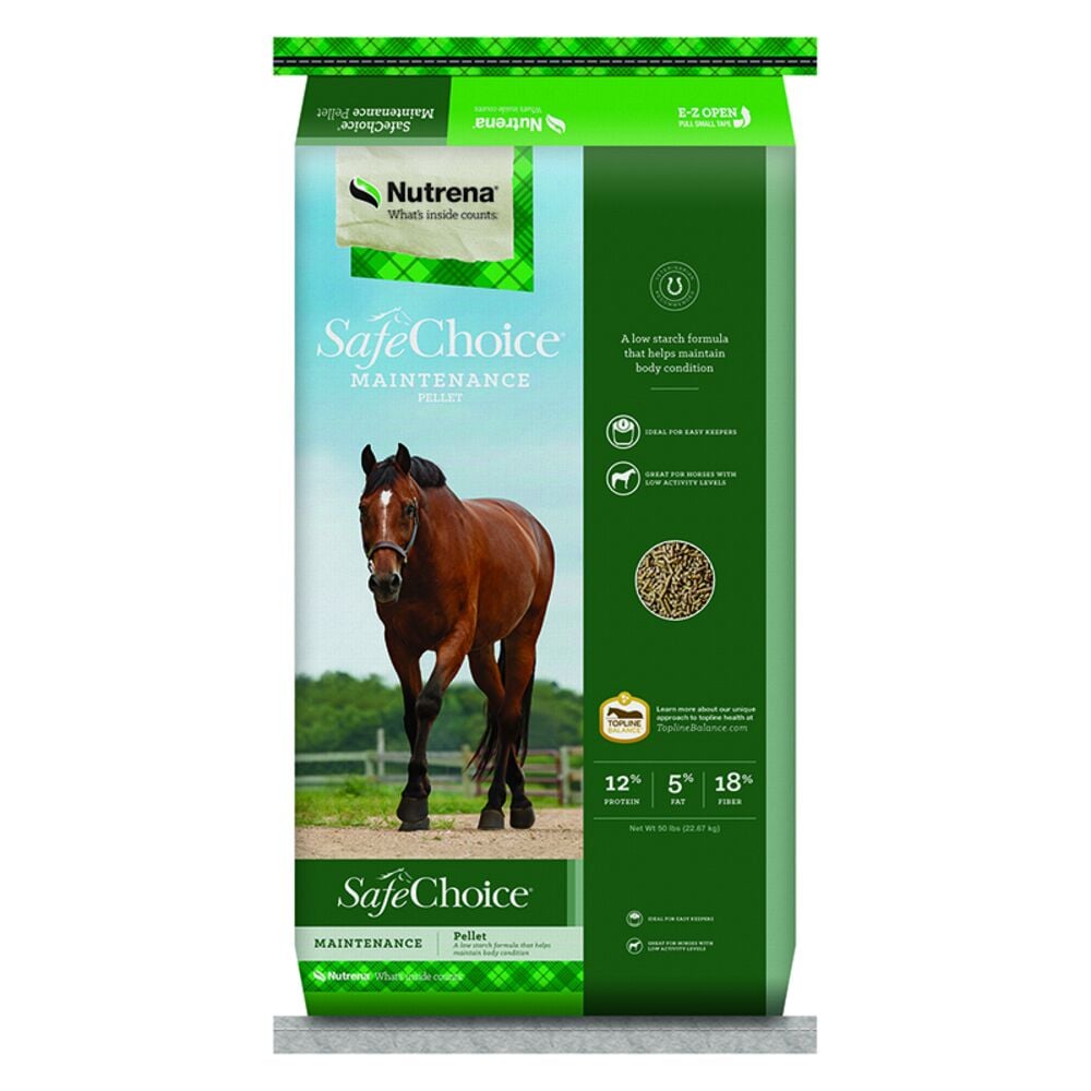 image of SafeChoice Maintenance Horse Feed, 50 lbs.