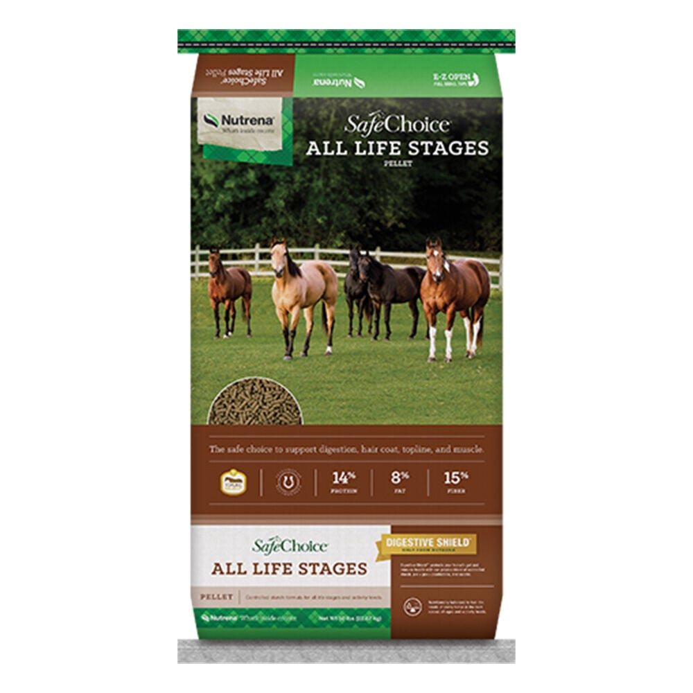 image of SafeChoice All Life Stages Horse Feed, 50 lbs