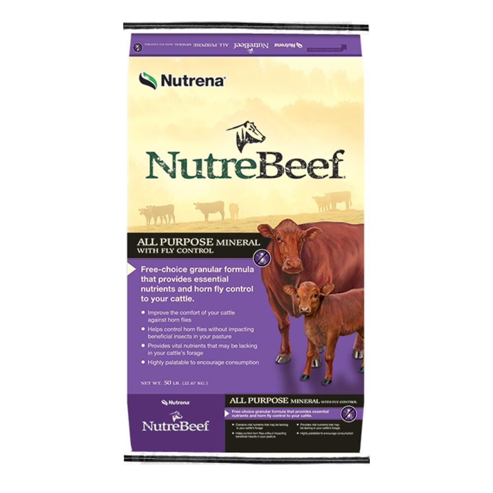 image of NutreBeef All Purpose Mineral with Fly Control, 50 lbs