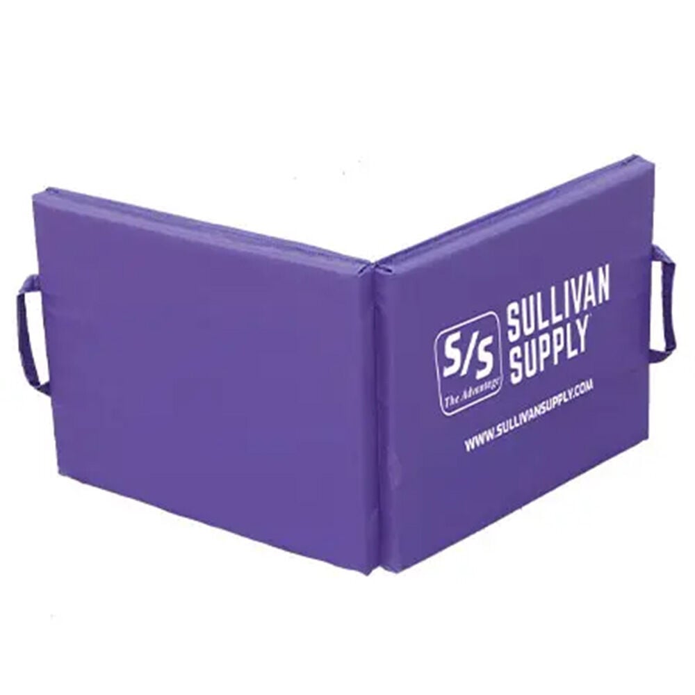 image of Small Folding Fitting Mat, Purple