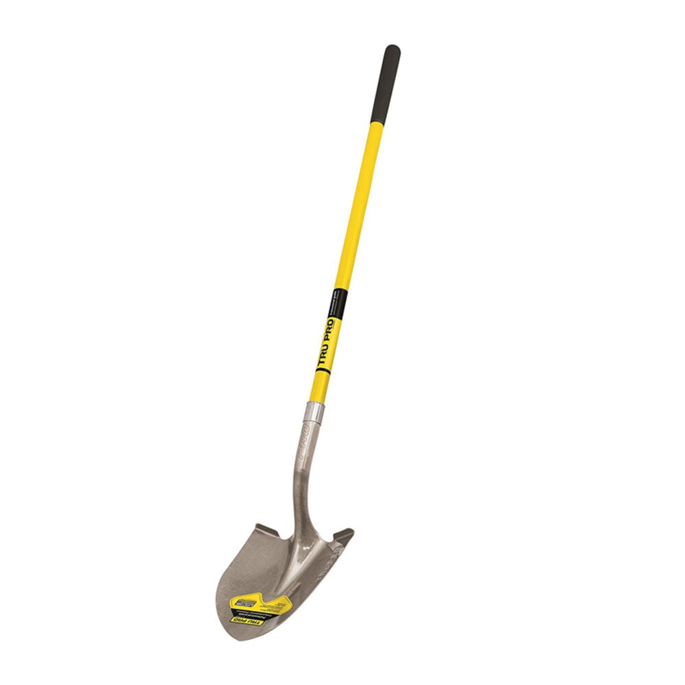 image of 48 in Fiberglass Handle Round Point Shovel