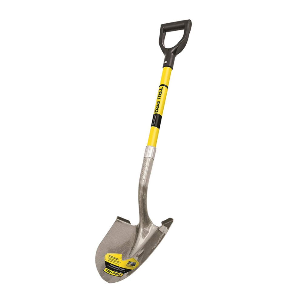 image of 29 in Fiberglass D-Handle Round Point Shovel
