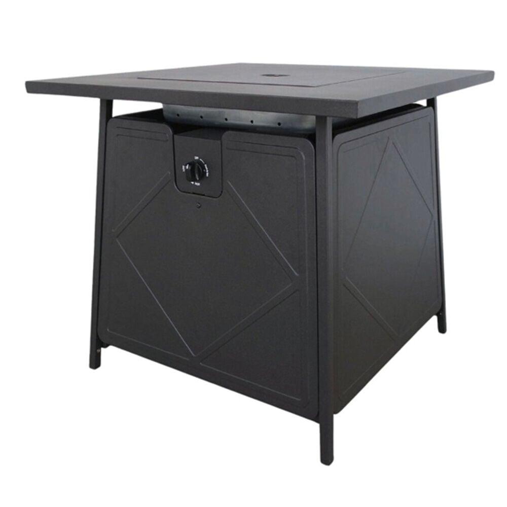 image of  Gas Fire Pit Table with Lava Rocks- 28 in