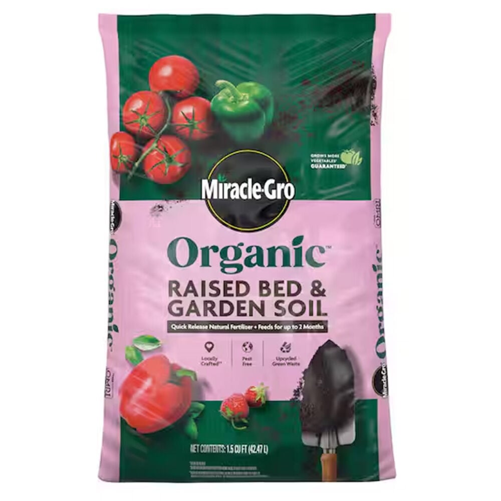 image of Organic Raised Bed and Garden Soil 1.5 cu ft