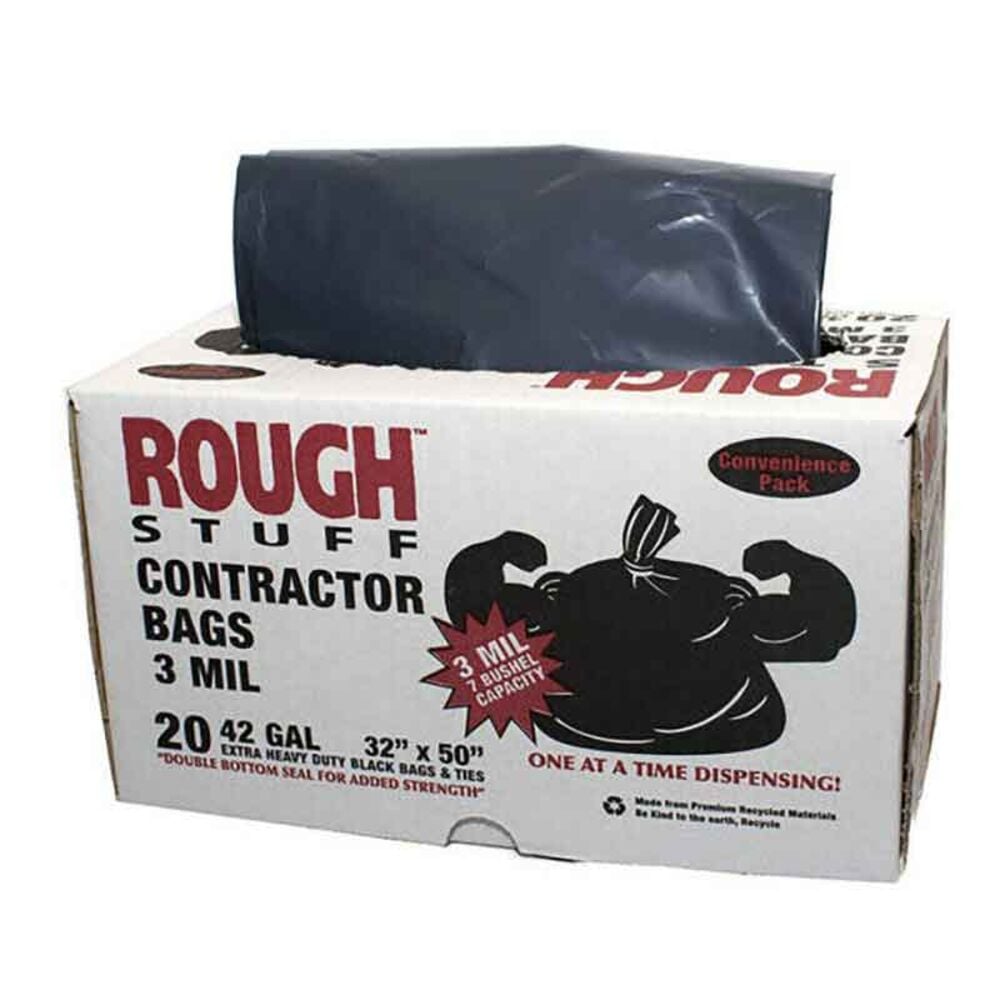 image of 42-Gallon Contractor Bags, 20 count