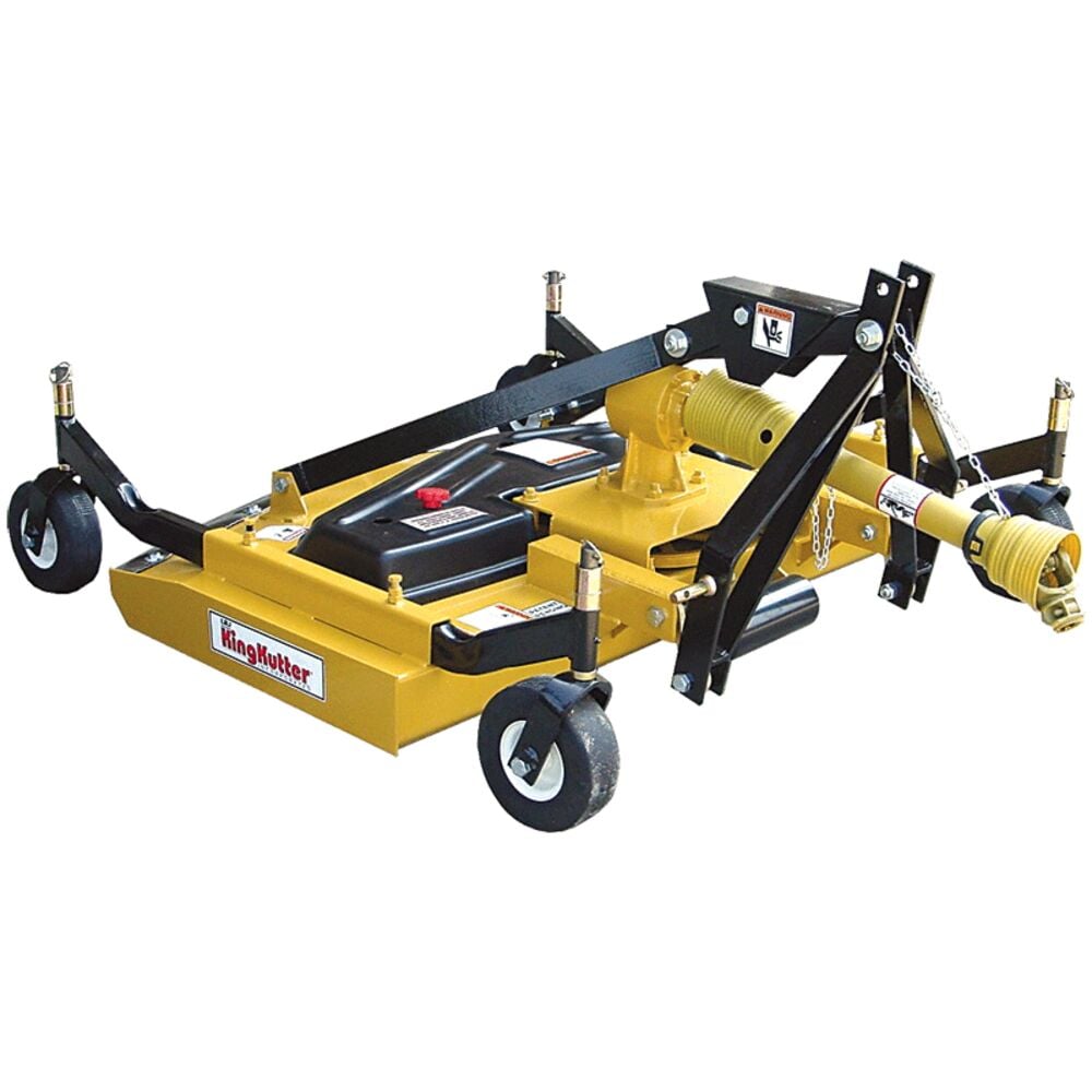 image of 72-in Free Floating Flex Hitch Rear Discharge Finish Mower - Yellow
