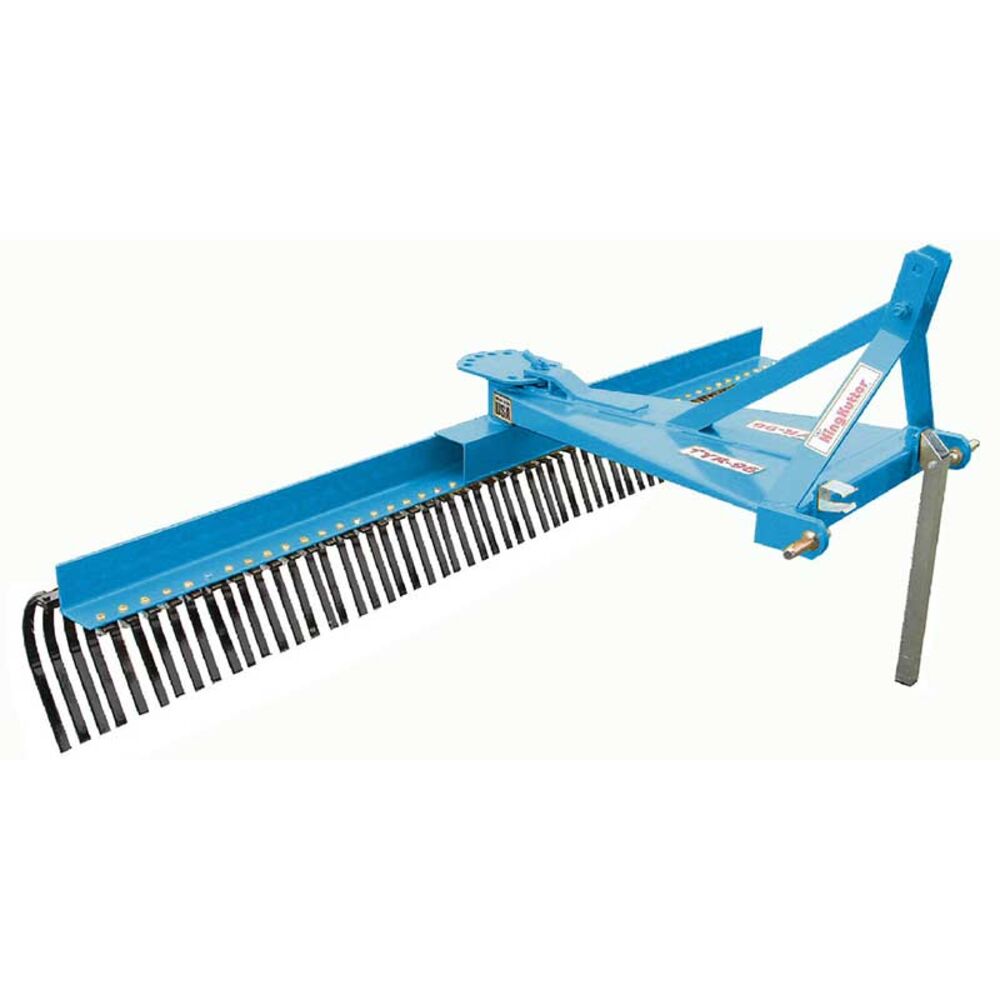 8-ft Square Tube Yard Rake | Atwoods