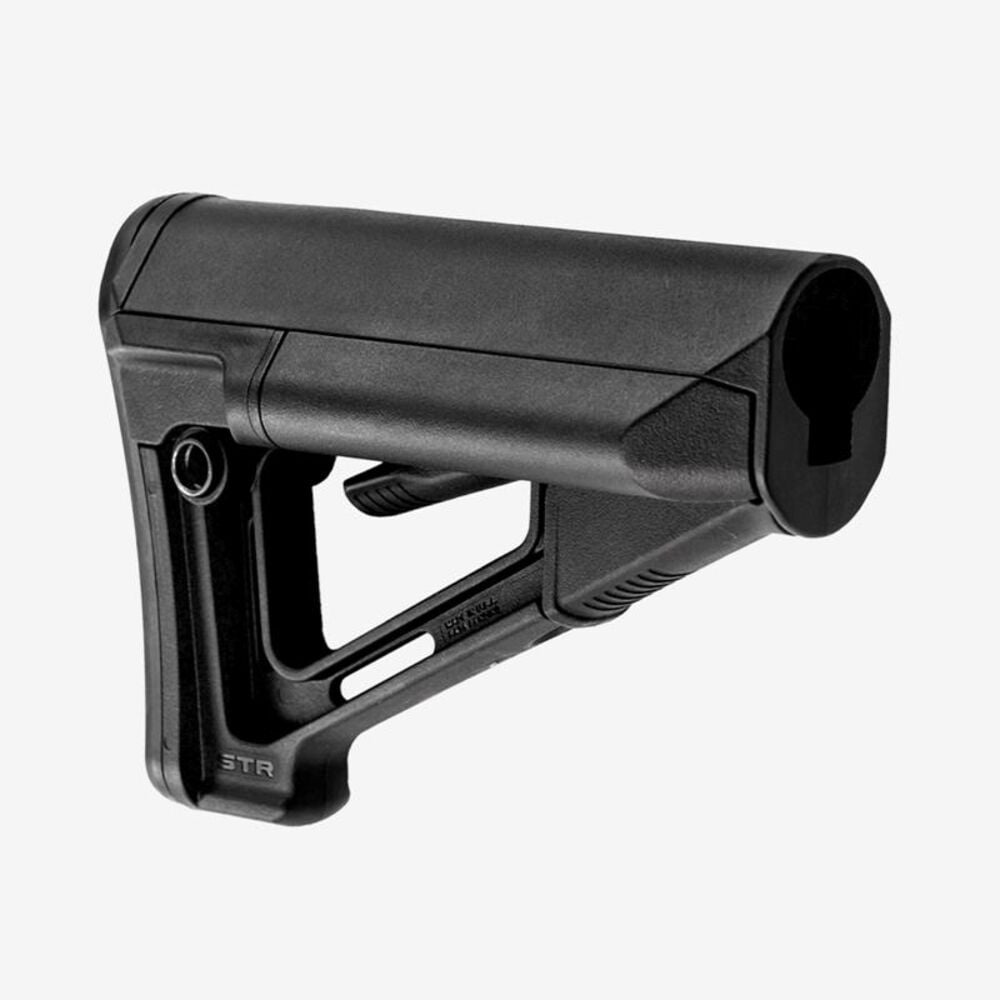 image of Black STR Carbine Stock, Mil-Spec
