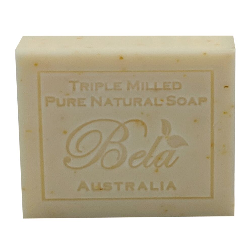 image of Spearmint & Bran with Essential Oil Natural Soap Bar, 3.5 oz
