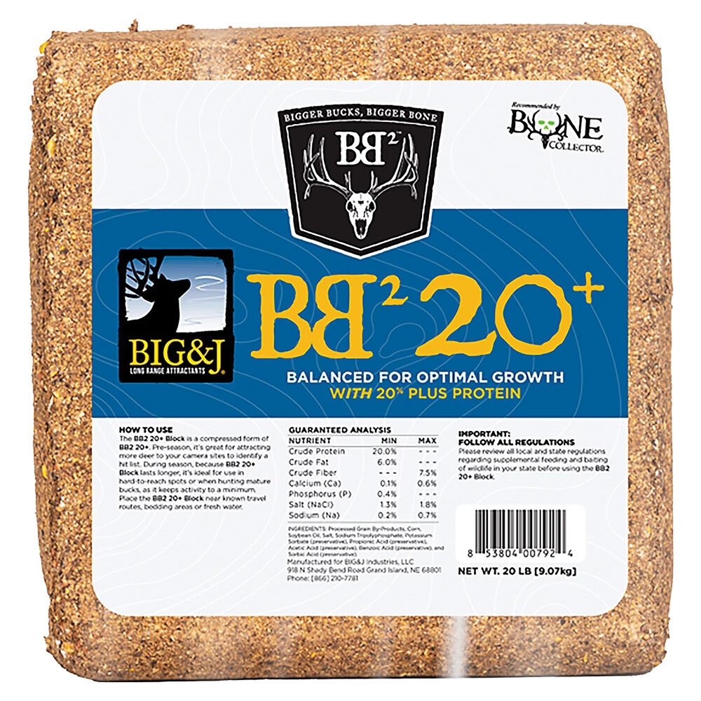 image of BB2 20+ Game Attractant Block, 20 lb