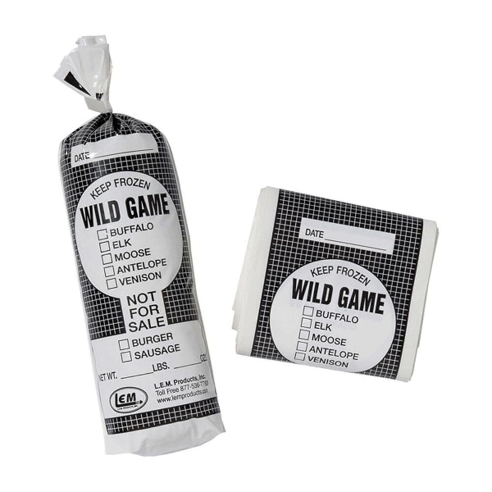 image of Wild Game Meat Bags, 25 count
