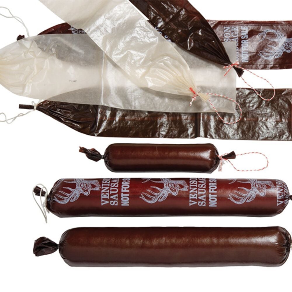 image of Clear Fibrous Casing, 1 1/2 in x 12 in, 10 count