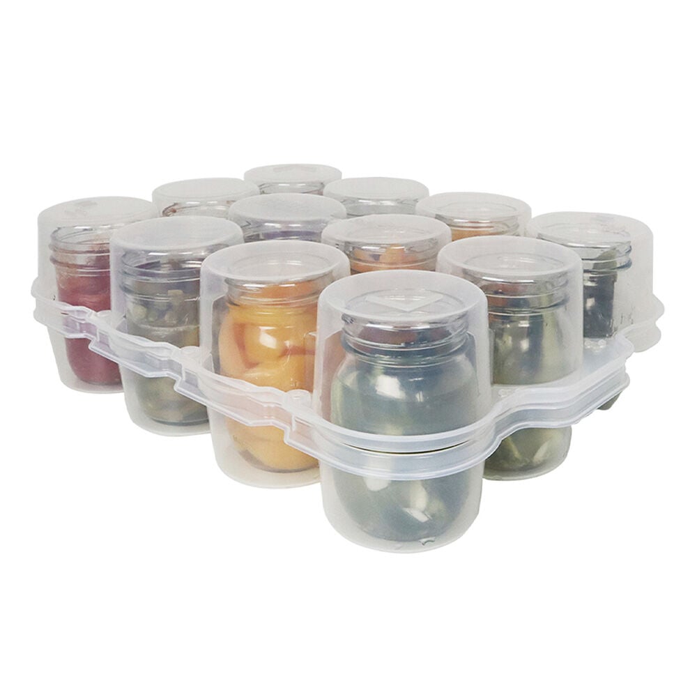 image of Roots & Harvest Safe Crate For Pint Jars