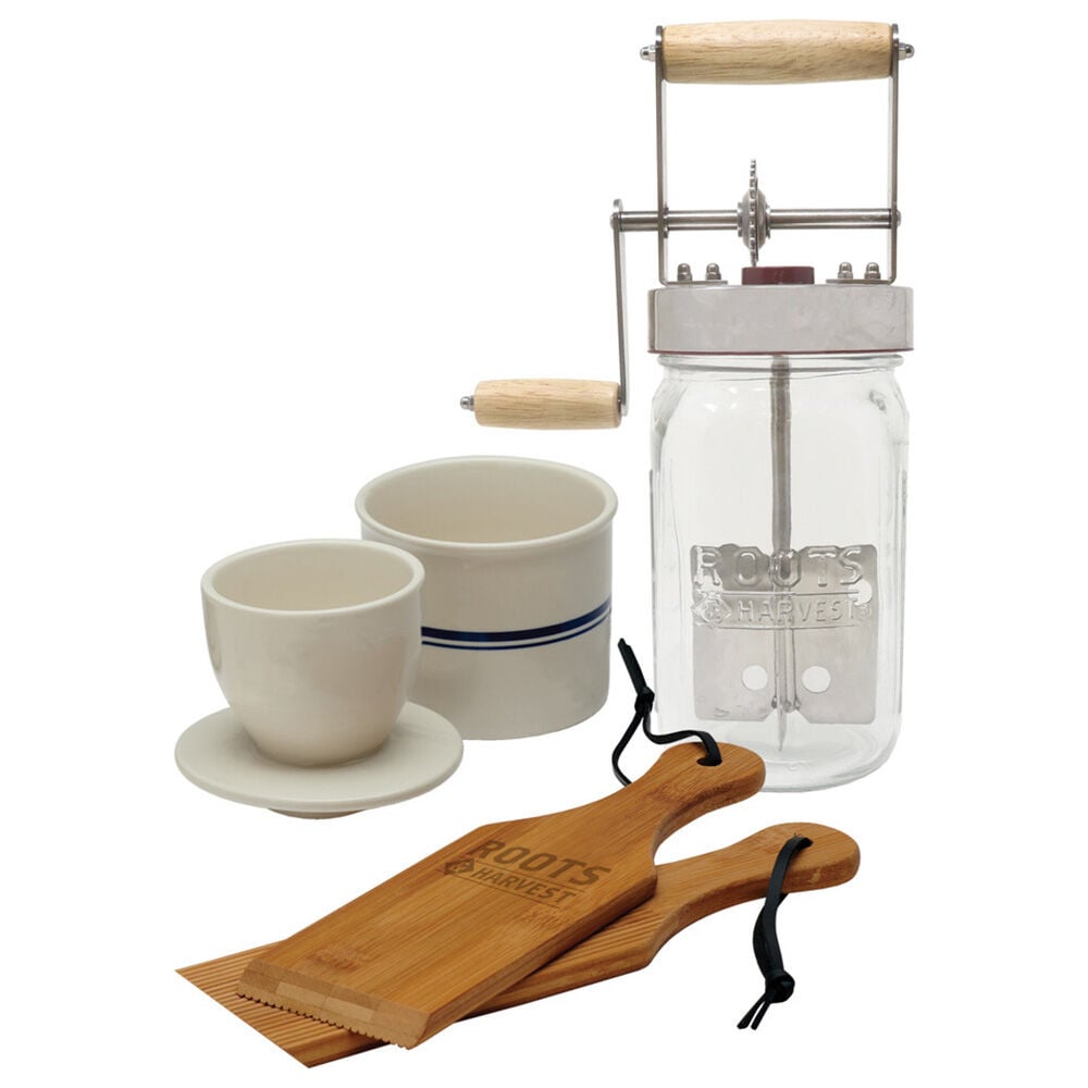 image of Roots & Harvest Butter Churner Kit
