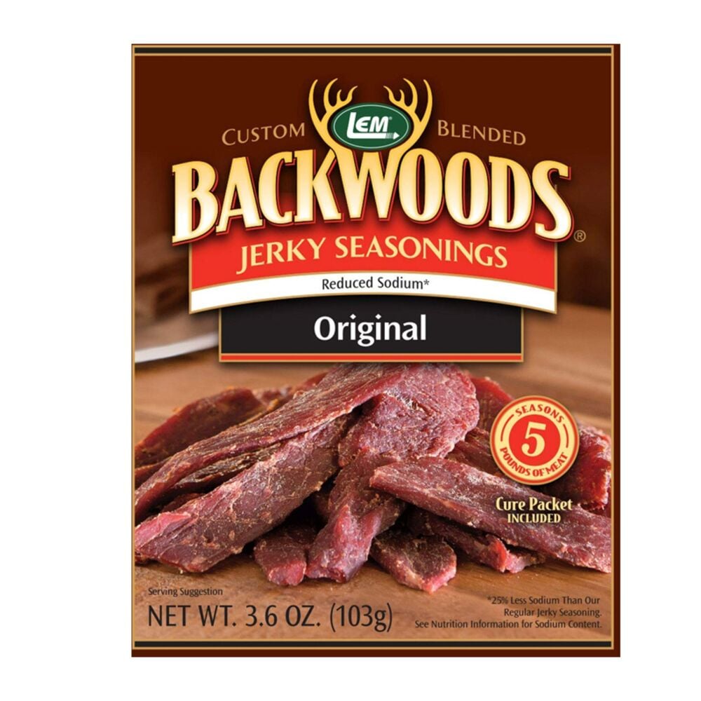 image of Backwoods Low Sodium Original Jerky Seasoning