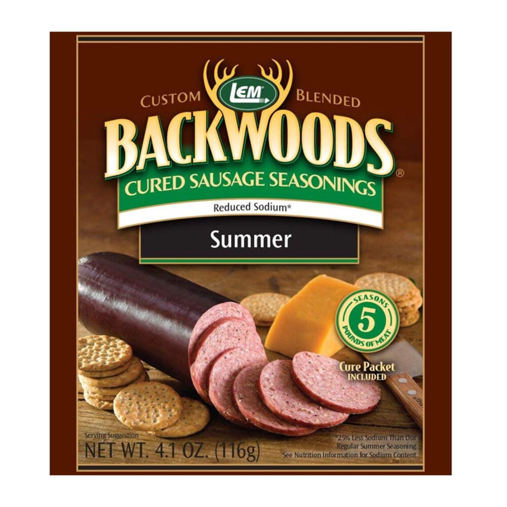 image of Backwoods Low Sodium Summer Sausage Seasoning