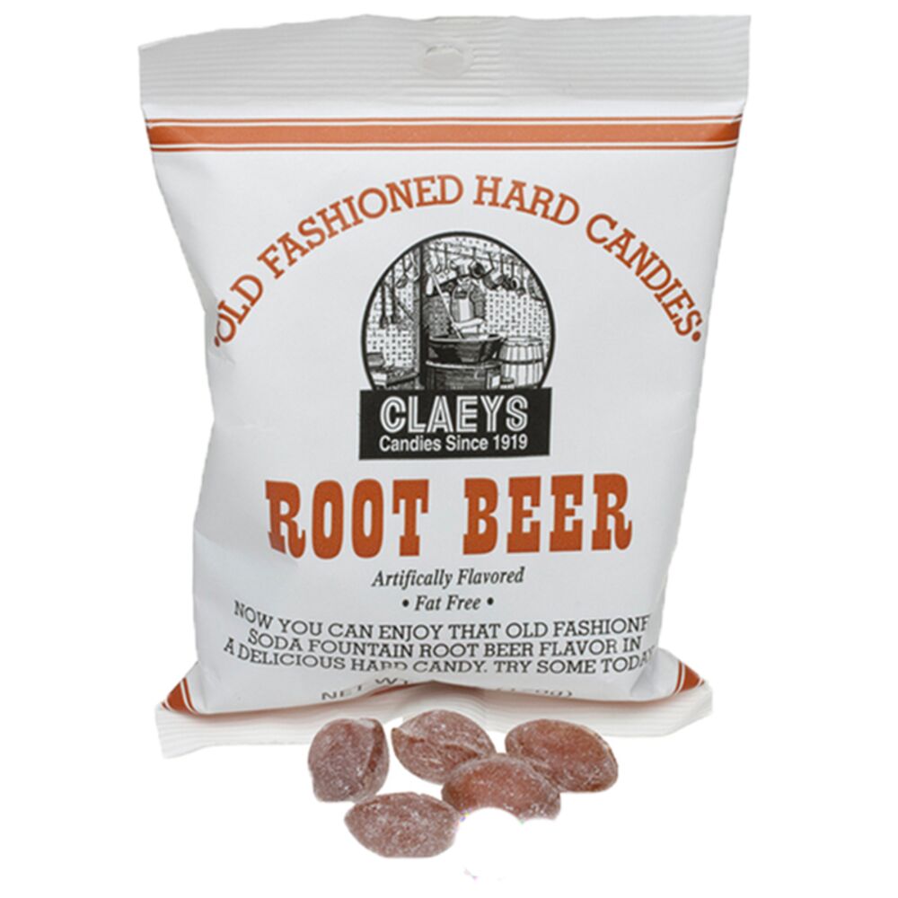 image of Old Fashioned Hard Candies, Root Beer, 6 oz