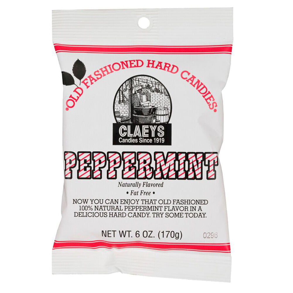 image of Old Fashioned Hard Candies, Peppermint, 6 oz