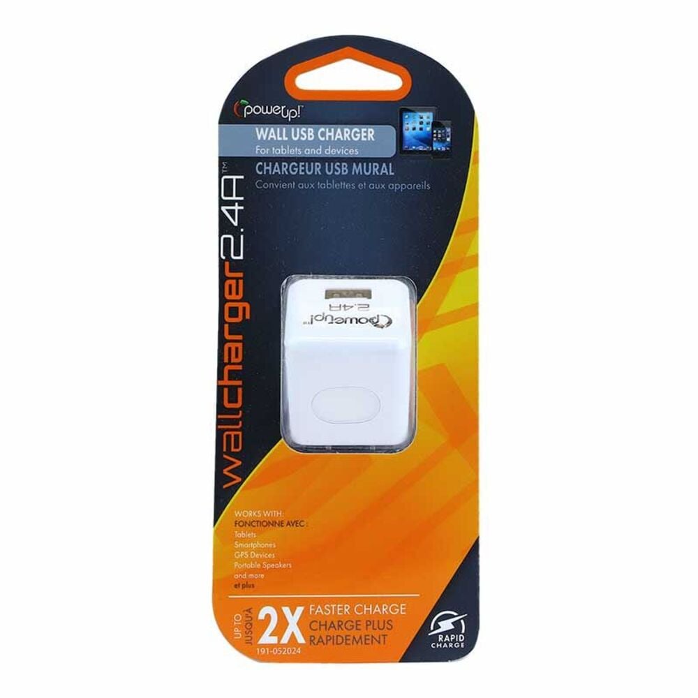 image of 2.4A USB Wall Charger